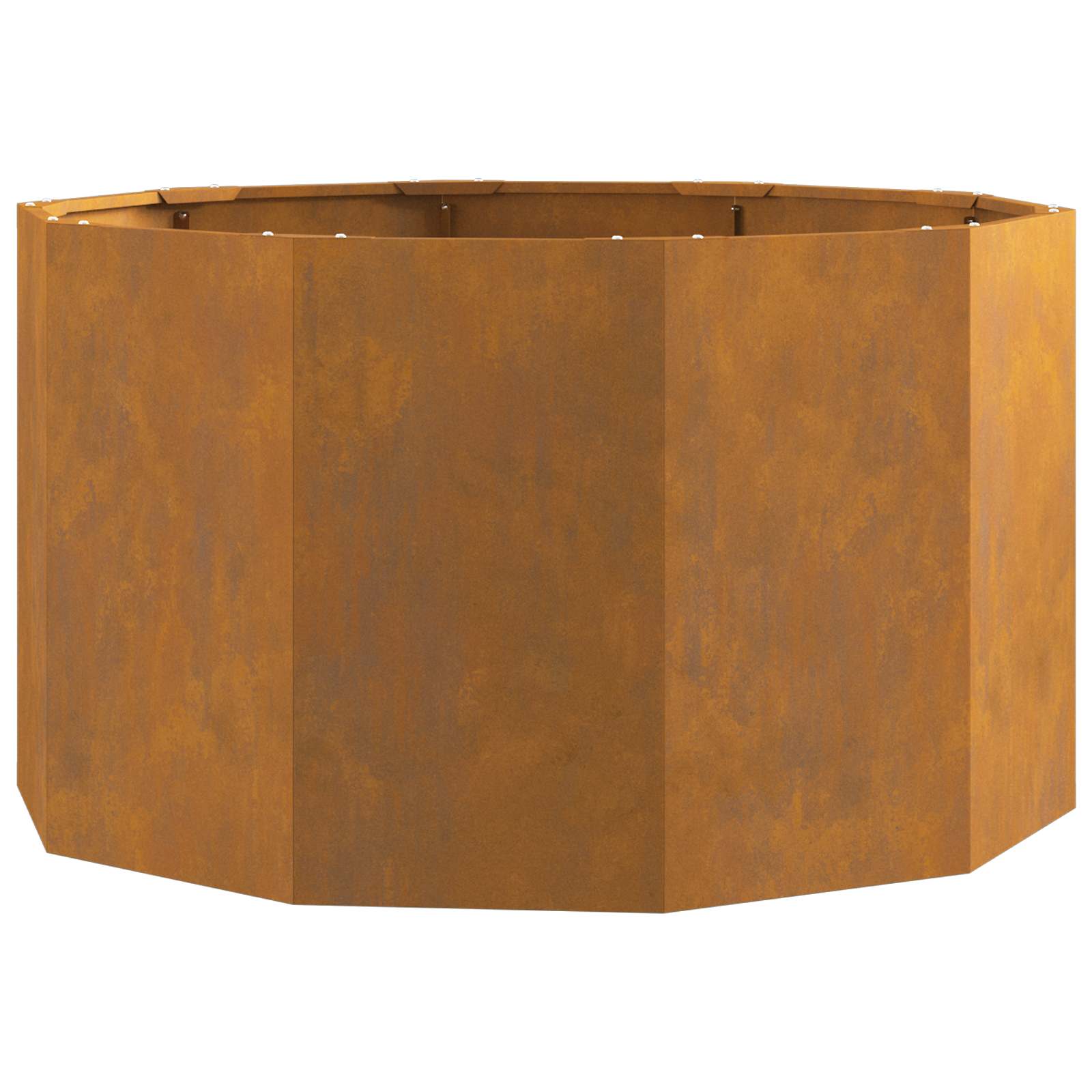 Γλάστρα Σκ rusty 90 x 90 x 50 cm Ατσάλι Σκληρυθέν στον Αέρα - Pakobazaar