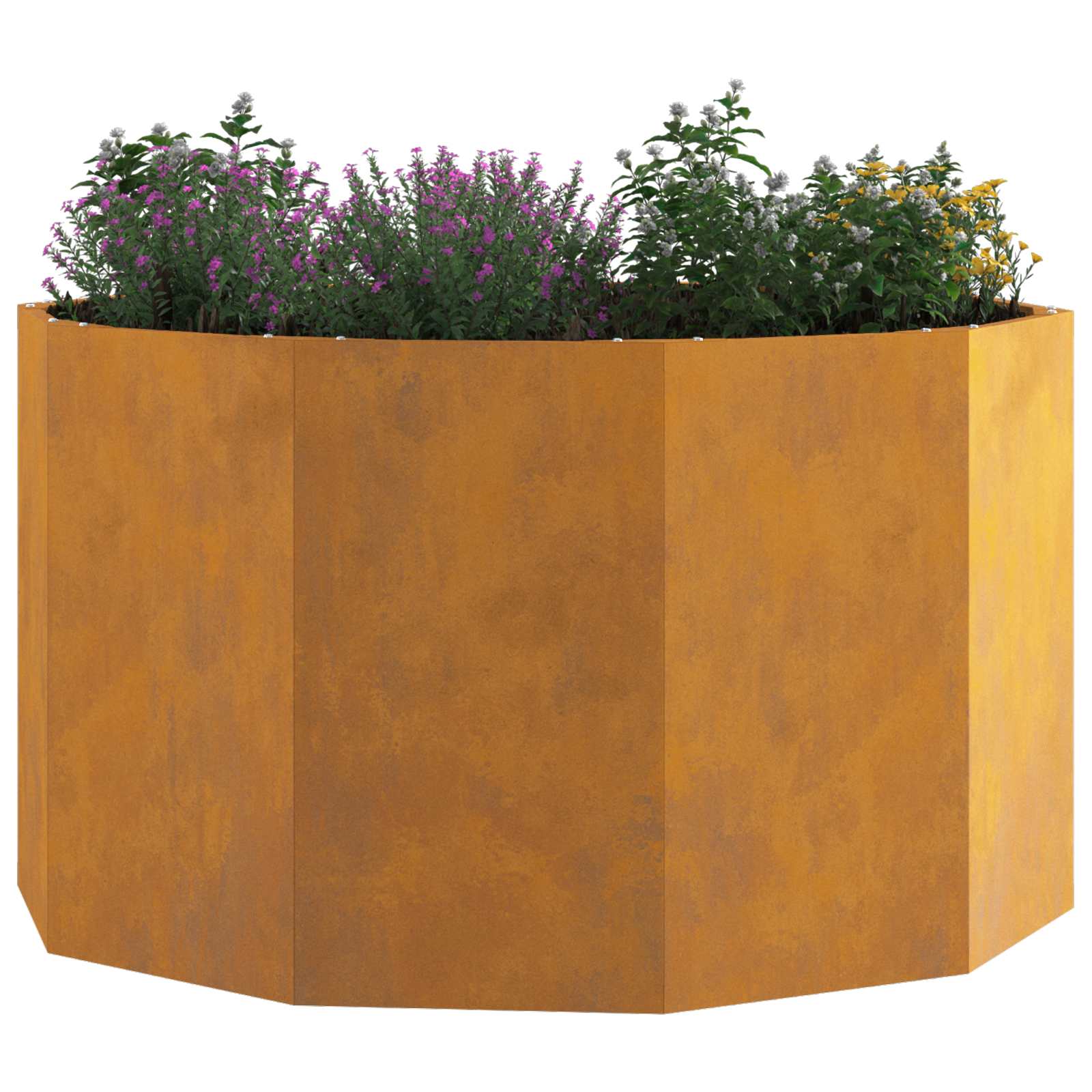 Γλάστρα Σκ rusty 90 x 90 x 50 cm Ατσάλι Σκληρυθέν στον Αέρα - Pakobazaar
