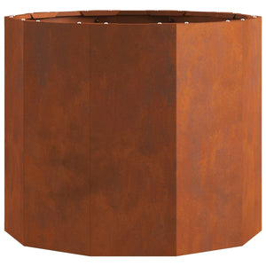 Γλάστρα Σκ rusty 60 x 60 x 50 εκ Ατσάλι Σκληρυθέν στον Αέρα - Pakobazaar