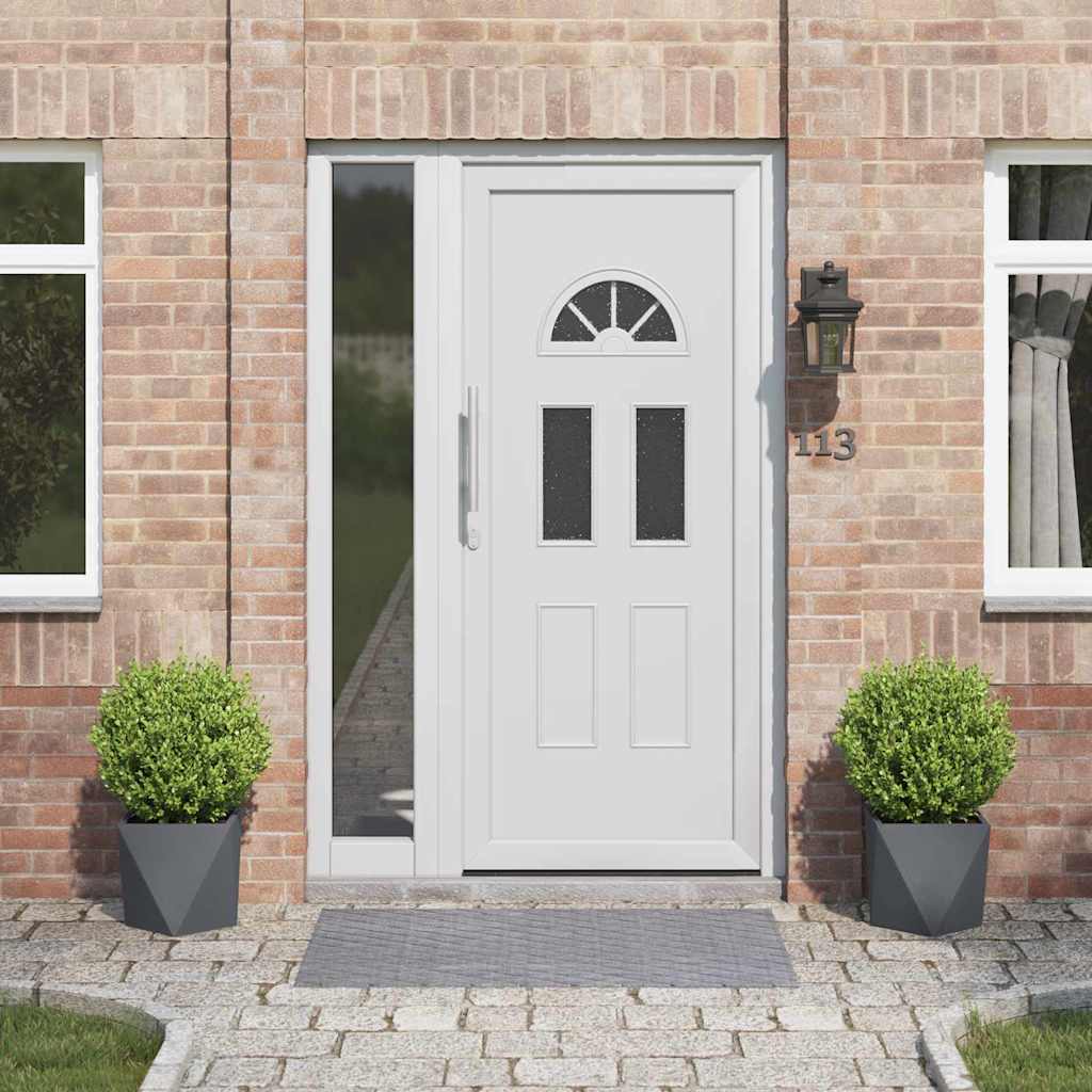 Γλάστρα 2 pcs Ανθρακί 30 x 30 x 30 cm Ατσάλι