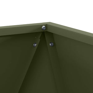 Γλάστρα Ελιά Πράσινη 50 x 50 x 50 cm Ατσάλι