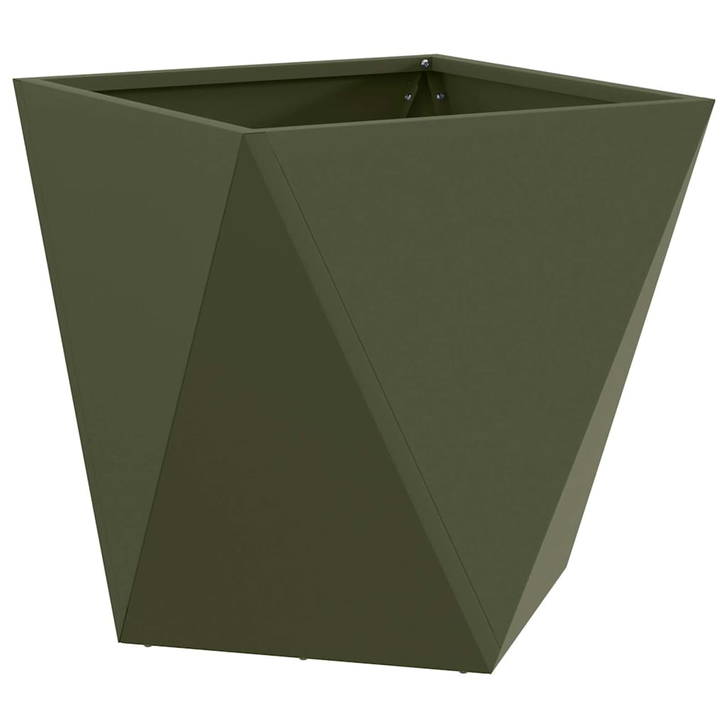 Γλάστρα Ελιά Πράσινη 50 x 50 x 50 cm Ατσάλι
