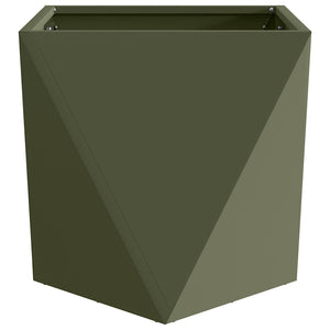 Γλάστρα Ελιά Πράσινη 50 x 50 x 50 cm Ατσάλι