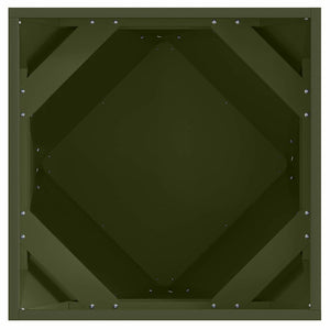 Γλάστρα Ελιά Πράσινη 50 x 50 x 50 cm Ατσάλι
