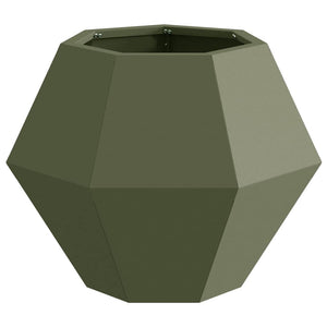 Γλάστρα Λαδί 50 x 50 x 40 cm Ατσάλι