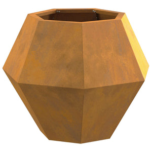 Γλάστρα 2 τμχ. Σκ rusty 50 x 50 x 40 cm