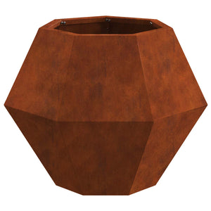Γλάστρα 2 τμχ. Σκ rusty 50 x 50 x 40 cm
