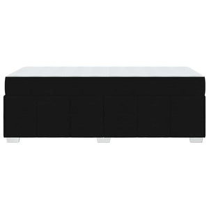 Σκελετός Κρεβατιού με στρώμα Μαύρο 90 x 190 cm ύφασμα