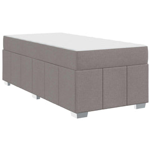 Σκελετός Κρεβατιού Taupe 90 x 190 cm ύφασμα