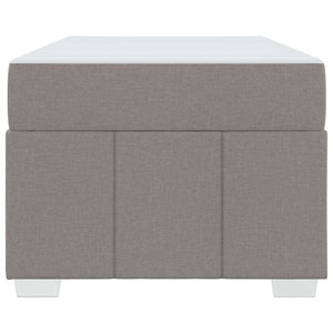 Σκελετός Κρεβατιού Taupe 90 x 190 cm ύφασμα