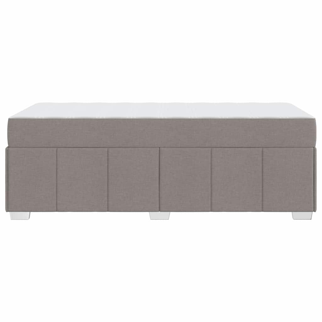 Σκελετός Κρεβατιού με στρώμα Taupe 90 x 190 cm ύφασμα - Pakobazaar