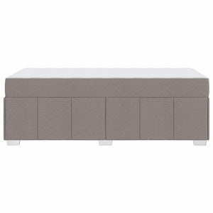 Σκελετός Κρεβατιού Taupe 90 x 190 cm ύφασμα