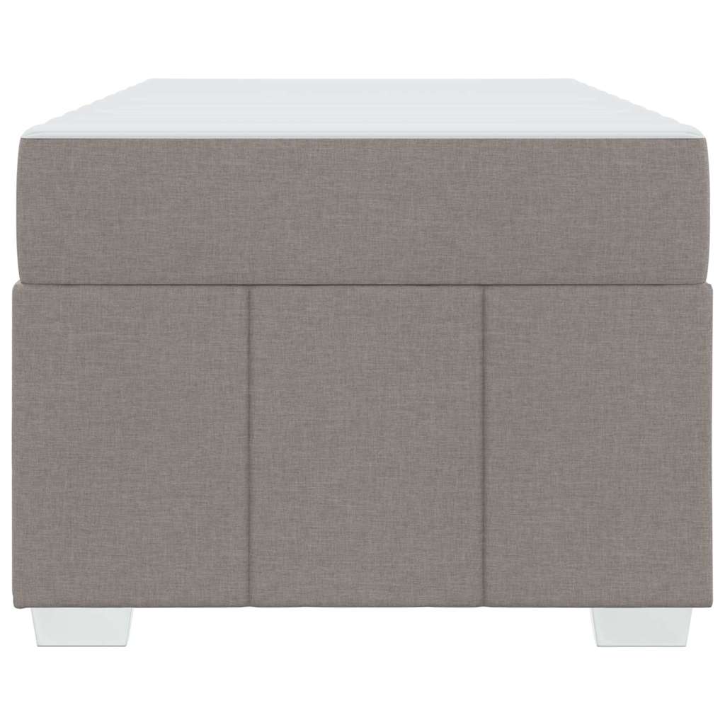 Σκελετός Κρεβατιού με στρώμα Taupe 90 x 200 cm ύφασμα - Pakobazaar
