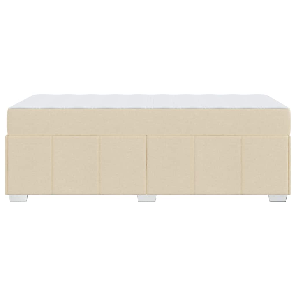 Σκελετός Κρεβατιού με στρώμα Κρεμ 90 x 200 cm ύφασμα