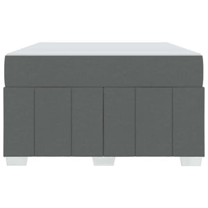 Σκελετός Κρεβατιού με στρώμα Σκούρο Γκρι 120 x 200 cm ύφασμα - Pakobazaar