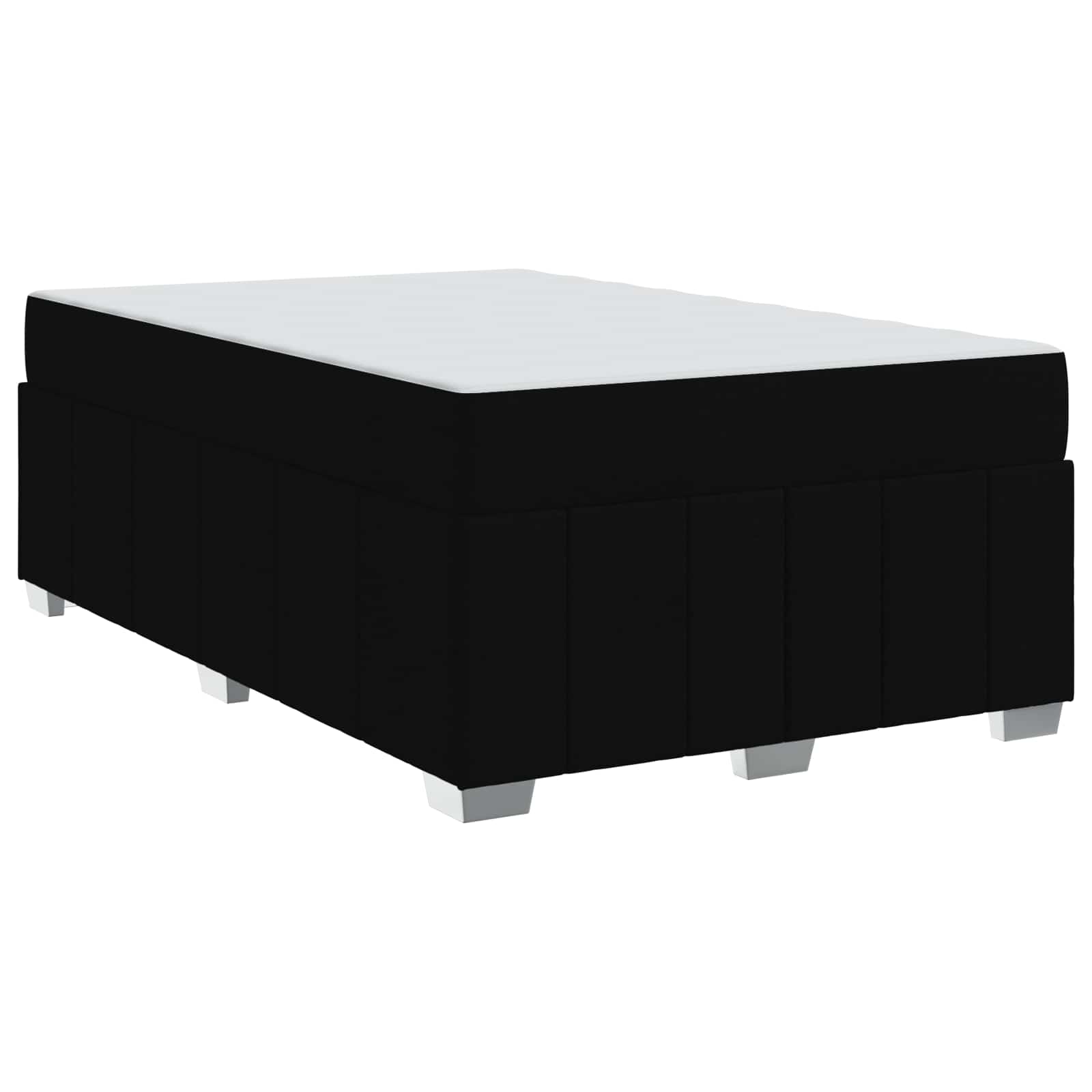 Σκελετός Κρεβατιού με στρώμα Μαύρο 120 x 200 cm ύφασμα - Pakobazaar