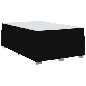 Σκελετός Κρεβατιού με στρώμα Μαύρο 120 x 200 cm ύφασμα - Pakobazaar
