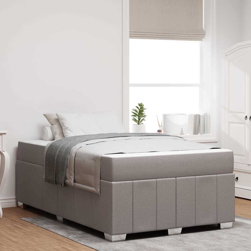 Σκελετός Κρεβατιού με στρώμα Taupe 120 x 200 cm ύφασμα - Pakobazaar