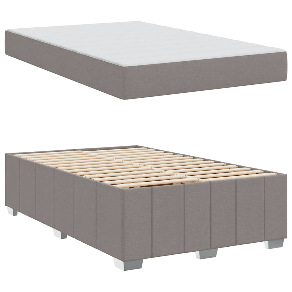 Σκελετός Κρεβατιού με στρώμα Taupe 120 x 200 cm ύφασμα - Pakobazaar