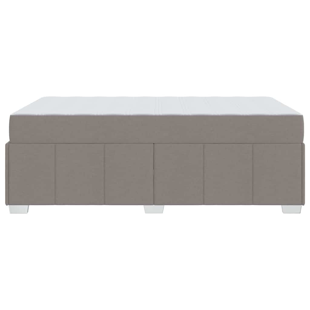Σκελετός Κρεβατιού με στρώμα Taupe 120 x 200 cm ύφασμα - Pakobazaar