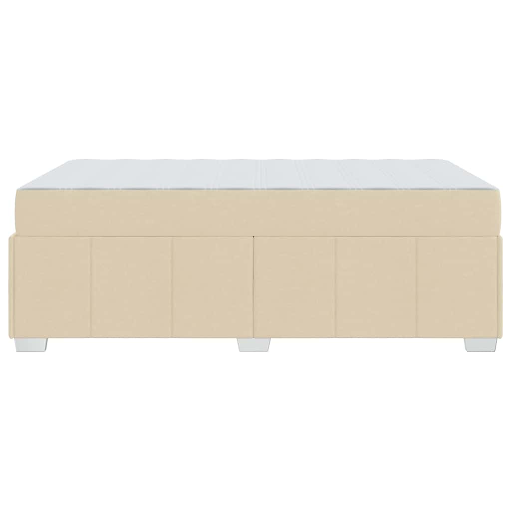 Σκελετός Κρεβατιού με στρώμα Κρεμ 120 x 200 cm ύφασμα - Pakobazaar