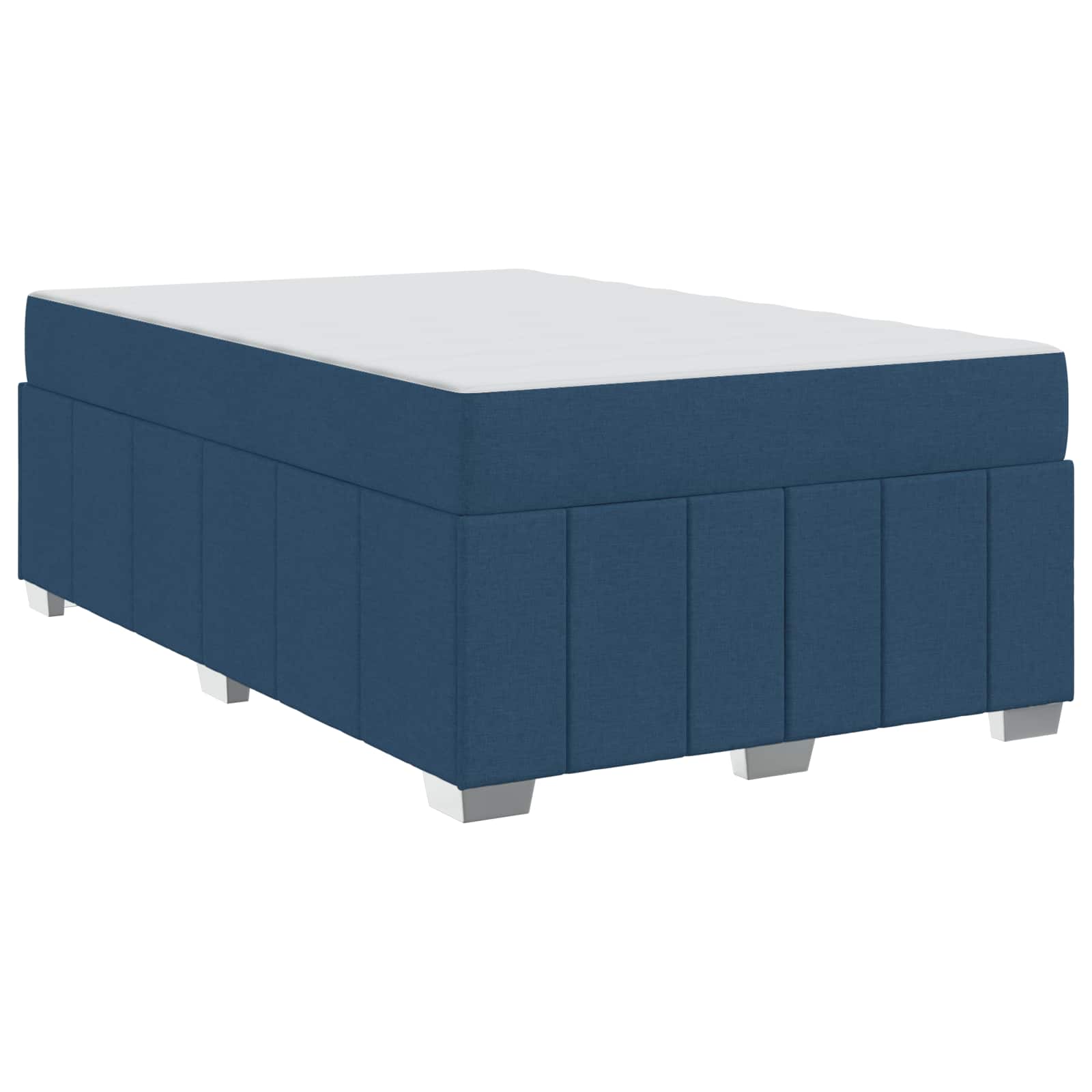 Σκελετός Κρεβατιού με στρώμα Μπλε 120 x 200 cm ύφασμα - Pakobazaar