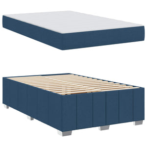 Σκελετός Κρεβατιού με στρώμα Μπλε 120 x 200 cm ύφασμα - Pakobazaar