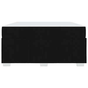 Σκελετός Κρεβατιού με στρώμα Μαύρο 140 x 200 cm ύφασμα - Pakobazaar
