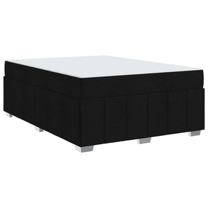 Σκελετός Κρεβατιού με στρώμα Μαύρο 160 x 200 cm ύφασμα - Pakobazaar
