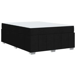Σκελετός Κρεβατιού με στρώμα Μαύρο 160 x 200 cm ύφασμα - Pakobazaar