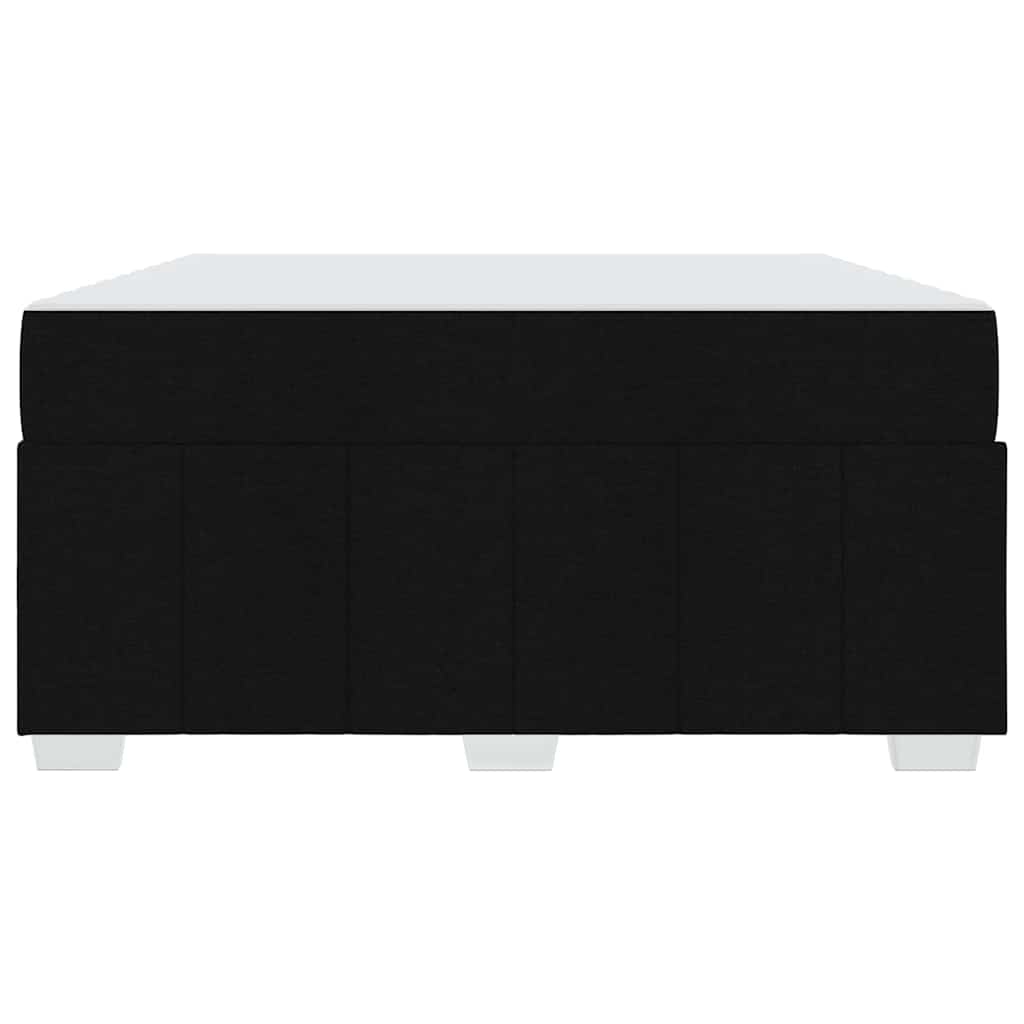 Σκελετός Κρεβατιού με στρώμα Μαύρο 160 x 200 cm ύφασμα - Pakobazaar