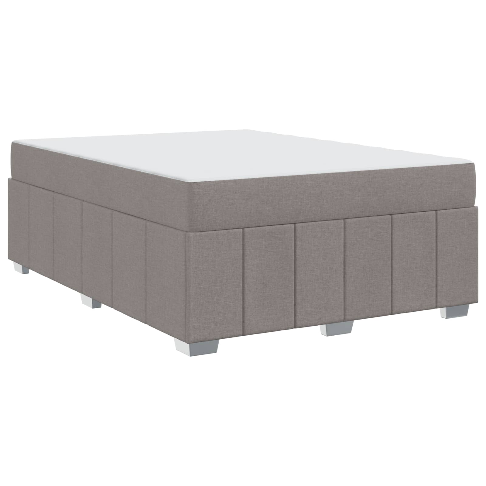 Σκελετός Κρεβατιού με στρώμα Taupe 160 x 200 cm ύφασμα - Pakobazaar
