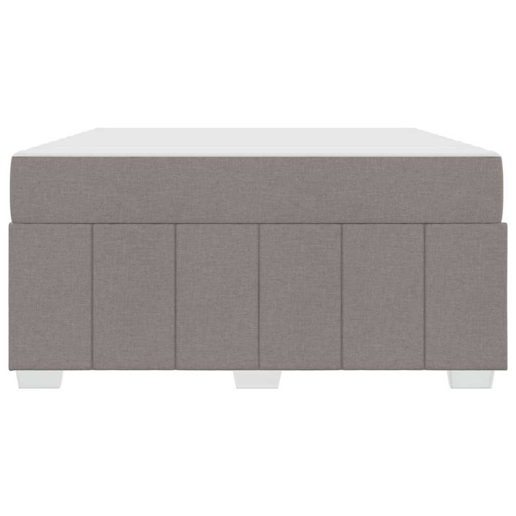 Σκελετός Κρεβατιού με στρώμα Taupe 160 x 200 cm ύφασμα - Pakobazaar