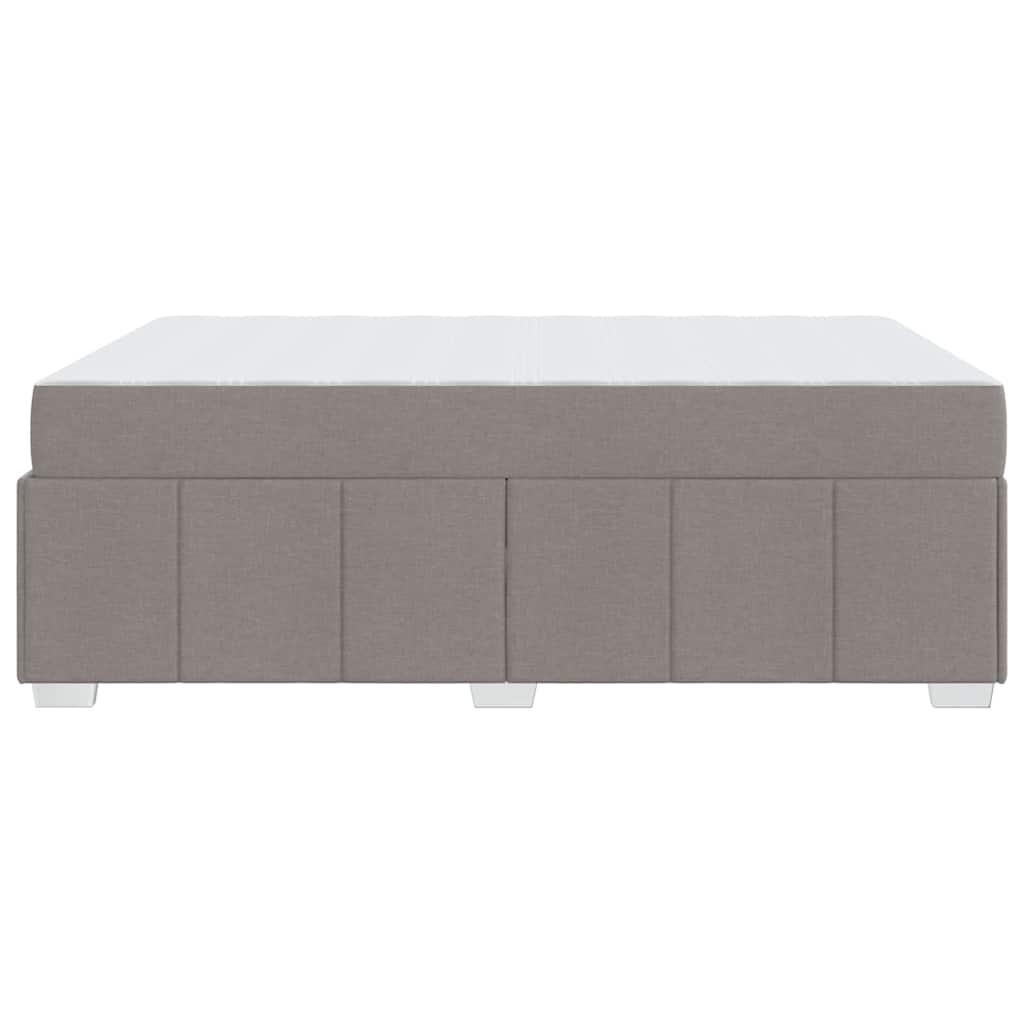 Σκελετός Κρεβατιού με στρώμα Taupe 160 x 200 cm ύφασμα - Pakobazaar