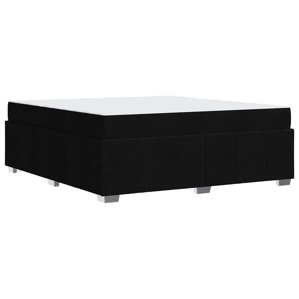 Σκελετός Κρεβατιού με στρώμα Μαύρο 180 x 200 cm ύφασμα - Pakobazaar
