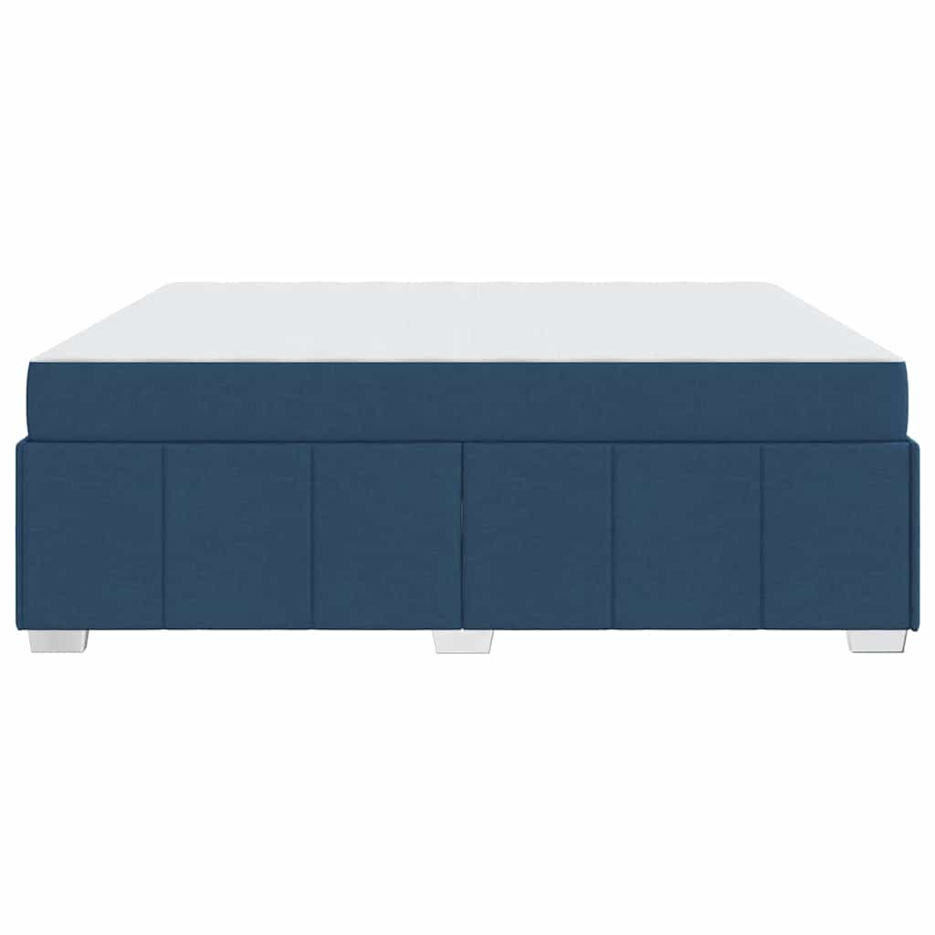 Σκελετός Κρεβατιού με στρώμα Μπλε 180 x 200 cm ύφασμα - Pakobazaar