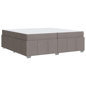 Σκελετός Κρεβατιού Taupe 200 x 200 cm ύφασμα