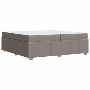 Σκελετός Κρεβατιού Taupe 200 x 200 cm ύφασμα
