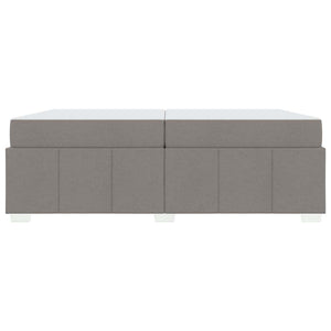 Σκελετός Κρεβατιού Taupe 200 x 200 cm ύφασμα