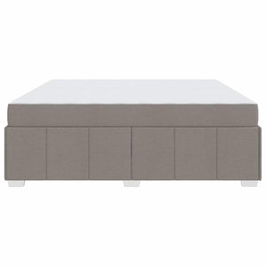 Σκελετός Κρεβατιού Taupe 200 x 200 cm ύφασμα