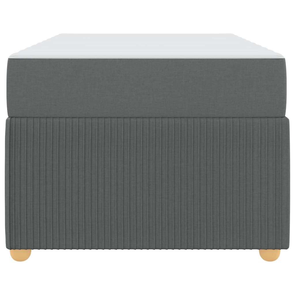 Σκελετός Κρεβατιού με στρώμα Σκούρο Γκρι 80 x 200 cm ύφασμα - Pakobazaar