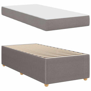 Σκελετός Κρεβατιού Taupe 80 x 200 cm ύφασμα