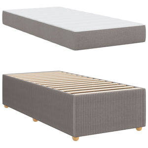 Σκελετός Κρεβατιού Taupe 80 x 200 cm ύφασμα