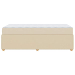 Σκελετός Κρεβατιού Κρεμ 80 x 200 cm ύφασμα
