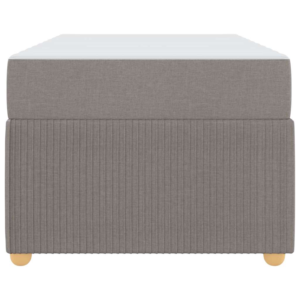 Σκελετός Κρεβατιού με στρώμα Taupe 90 x 200 cm ύφασμα - Pakobazaar