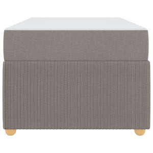 Σκελετός Κρεβατιού με στρώμα Taupe 90 x 200 cm ύφασμα - Pakobazaar