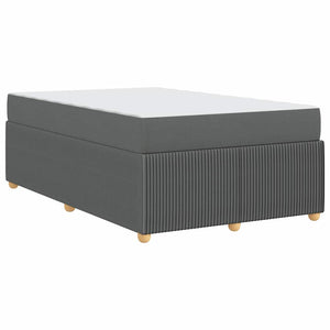 Σκελετός Κρεβατιού Σκούρο Γκρι 120 x 190 cm ύφασμα