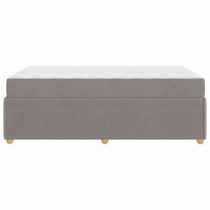 Σκελετός Κρεβατιού με στρώμα Taupe 120 x 190 cm ύφασμα