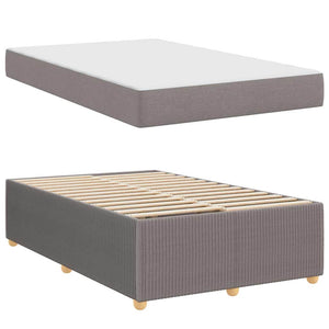 Σκελετός Κρεβατιού με στρώμα Taupe 120 x 200 cm ύφασμα - Pakobazaar