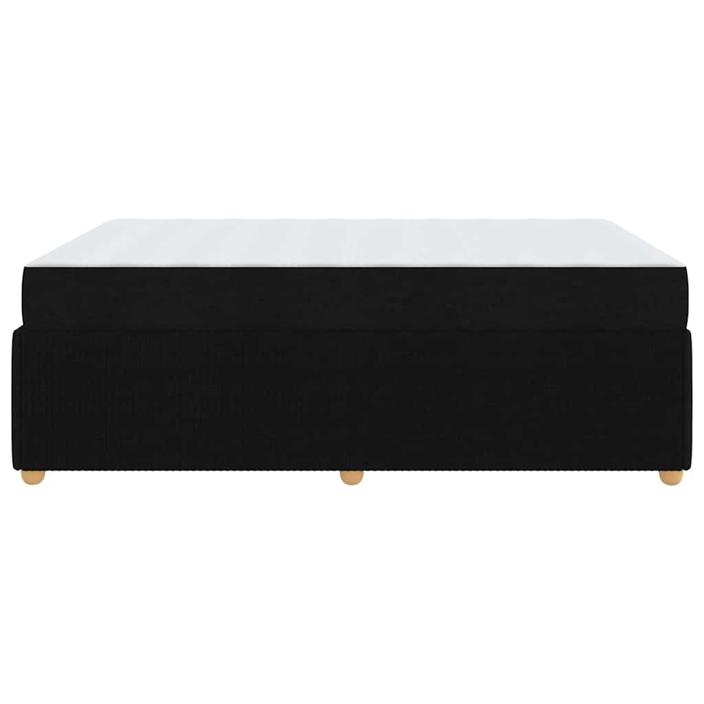 Σκελετός Κρεβατιού Μαύρο 140 x 200 cm ύφασμα - Pakobazaar